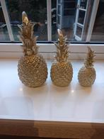 Decoratie ananas goud, Ophalen of Verzenden, Zo goed als nieuw