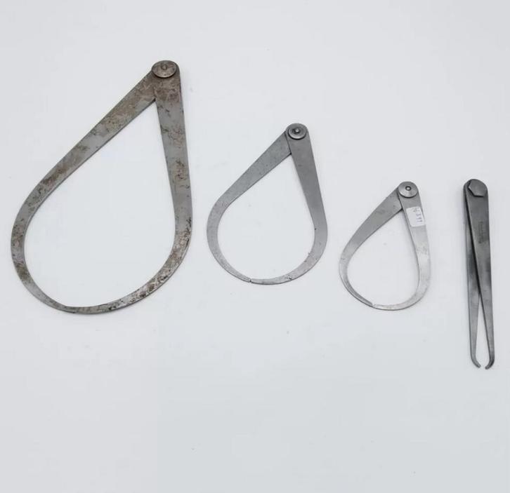 Set Moore & Wright Sheffield Passers (56345-46), Antiek en Kunst, Antiek | Gereedschap en Instrumenten, Ophalen of Verzenden