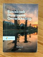 Basisboek Duurzame Ontwikkeling - Niko Roorda, Boeken, Studieboeken en Cursussen, Ophalen of Verzenden, Gamma, Gelezen, HBO