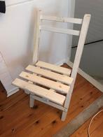 Vintage houten franse klapstoeltjes utrecht centrum, Antiek en Kunst, Antiek | Meubels | Stoelen en Banken, Ophalen of Verzenden