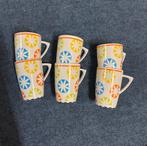 6 campingmokken Melamine Mepal Rosti, Caravans en Kamperen, Kampeeraccessoires, Ophalen of Verzenden, Gebruikt