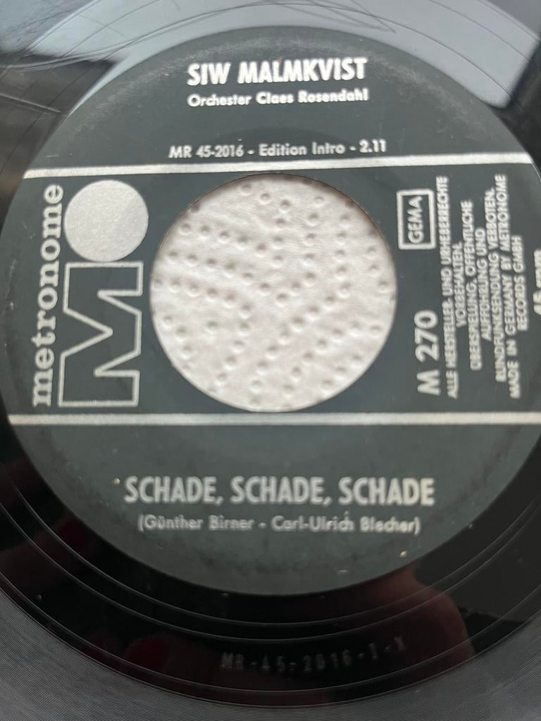 Siw Malmkvist - schade schade schade, Ophalen of Verzenden, Zo goed als nieuw