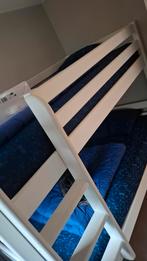 Stapelbed Wit 90*2.00, Huis en Inrichting, Slaapkamer | Stapelbedden en Hoogslapers, Ophalen, Gebruikt, 90 cm, 160 tot 180 cm