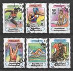 Madagascar 1994  Olympische Spelen, Verzenden, Overige landen, Gestempeld