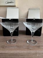 2 Atlantis Crystal Kristallen Glazen, Ophalen of Verzenden
