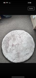 Rond vloerkleed - Zachte textuur, Huis en Inrichting, Ophalen, Wit, Rond, 50 tot 100 cm