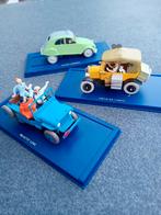 Kuifje / Tintin 3x miniatuur auto's, Verzenden, Kuifje, Zo goed als nieuw, Beeldje of Figuurtje