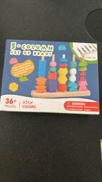 Montessori houten kralen set, Ophalen of Verzenden, Zo goed als nieuw, Bouwen