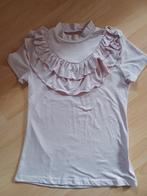 Zacht roze t shirt mt XS, Ophalen of Verzenden, Zo goed als nieuw, Korte mouw, Roze