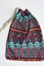 Stoffen handgemaakte bohemian tribal tas uit India boho, Sieraden, Tassen en Uiterlijk, Tassen | Damestassen, Ophalen of Verzenden