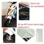 Sticker Set Mercedes Amg Mat Zwart Piaggio Zip 2000/Sp NIEUW