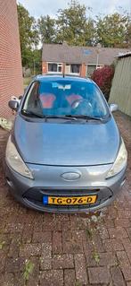 Ford Ka 1.2 51KW 2009 Grijs, Auto's, Voorwielaandrijving, Stof, 1242 cc, 4 cilinders