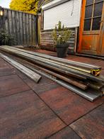 Douglas vlonderplanken geimpregneerd 145x26x3500mm 18stuks, Doe-het-zelf en Verbouw, Hout en Planken, Geïmpregneerd, Gebruikt