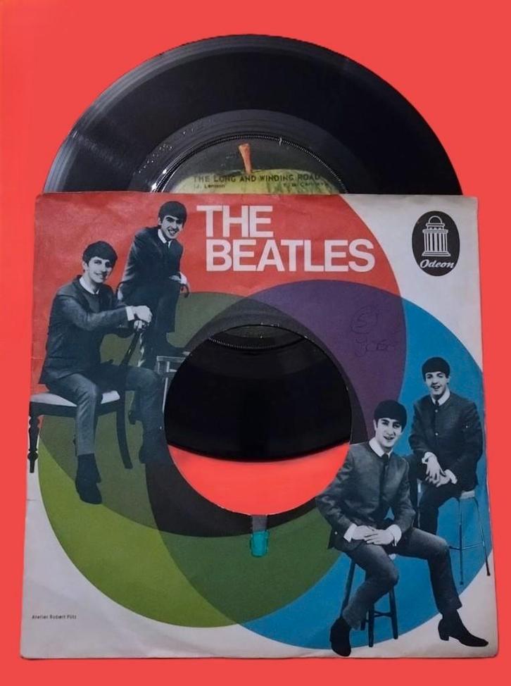 Top2000#0870 The Beatles - The long and winding (Zeldz US*), Cd's en Dvd's, Vinyl Singles, Zo goed als nieuw, Single, Overige genres