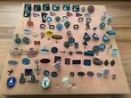 Partij speldjes fiets brommer auto vrachtwagen ea, Verzamelen, Speldjes, Pins en Buttons, Ophalen of Verzenden, Gebruikt, Transport
