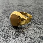 14 karaat gouden zegelring nieuw