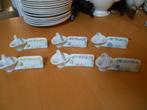 set van 6 oudere maar denk niet antieke messenleggers, Ophalen of Verzenden