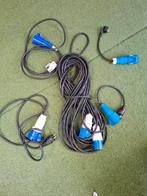 Camping verlengsnoer 20m + grondzeil 4x3.50m, Caravans en Kamperen, Kampeeraccessoires, Ophalen of Verzenden, Gebruikt