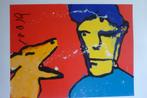 Herman Brood zeefdruk  'Herman & Iggy', Verzenden