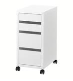 Ladeblok Micke van Ikea, Ophalen, Minder dan 50 cm, Gebruikt, 3 of 4 laden