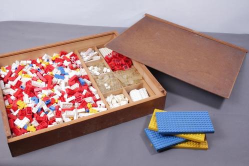 F011 Kist Vintage Lego, Kinderen en Baby's, Speelgoed | Duplo en Lego, Gebruikt, Lego, Losse stenen, Ophalen