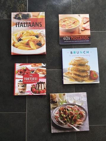 kookboek koken antipasta brunch toetjes hollands italiaans  beschikbaar voor biedingen