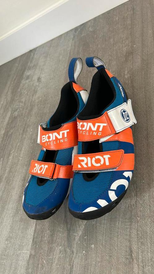 Triathlon schoenen Bont Cycling  Riot 44,5, Sport en Fitness, Wielrennen, Zo goed als nieuw, Ophalen of Verzenden