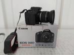 Canon 500D + EF-S18-55mm f/3.5-5.6 IS, Audio, Tv en Foto, Spiegelreflex, Canon, Zo goed als nieuw, Ophalen