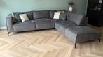 Mooie hoekbank, kleur: antraciet, Ophalen of Verzenden, Gebruikt