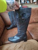 🫵 Verhulst dames knielaarzen maat 38 wijdte H, Hoge laarzen, Bruin, Verhulst, Ophalen of Verzenden