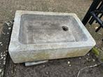 Antieke blauwsteen natuursteen gootsteen, Ophalen of Verzenden, Zo goed als nieuw, Wastafel