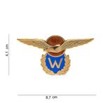 Koninklijke Luchtmacht Klu Vlieger-waarnemer wing metaal, Verzamelen, Militaria | Algemeen, Embleem of Badge, Nederland, Luchtmacht