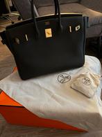 Hermes Birkin 35 Zwart, Ophalen of Verzenden, Nieuw, Zwart, Handtas