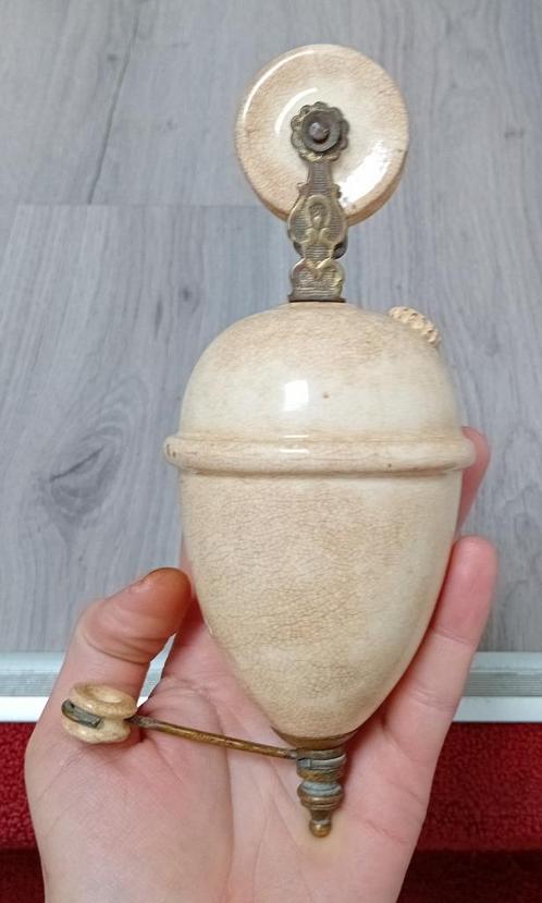 tegengewicht stijgt en daalt porselein, Antiek en Kunst, Antiek | Lampen, Ophalen of Verzenden