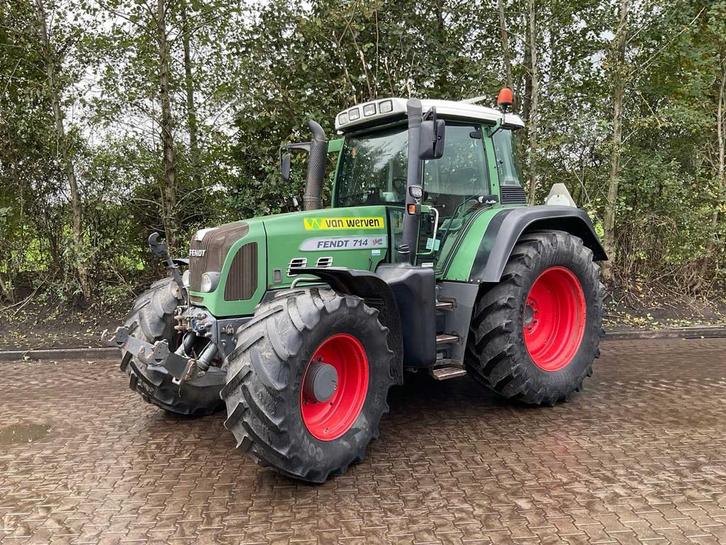2009 Fendt 714 Vario TMS Vierwielaangedreven landbouwtractor, Zakelijke goederen, Agrarisch | Tractoren, Fendt, Gebruikt