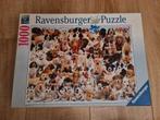Ravensburger Puzzel Honden - 1000 Stukjes, Ophalen of Verzenden, 500 t/m 1500 stukjes, Zo goed als nieuw, Legpuzzel
