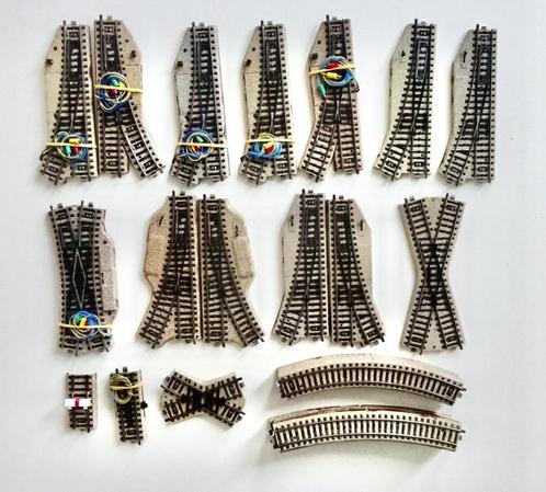 Kaveltje Marklin wissels en rails - KOOPJE, Hobby en Vrije tijd, Modeltreinen | H0, Gebruikt, Rails, Wisselstroom, Märklin, Analoog