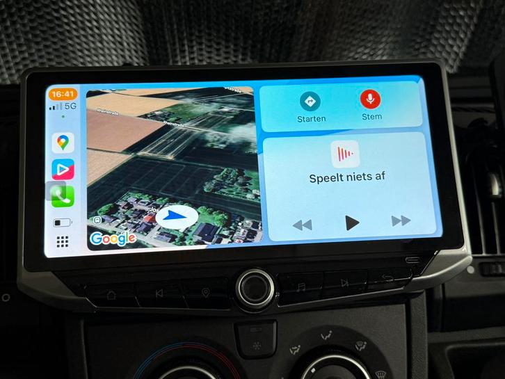 Android autoradio met draadloze Apple CarPlay 10.8 inch QLED, Auto diversen, Autonavigatie, Zo goed als nieuw, Ophalen of Verzenden