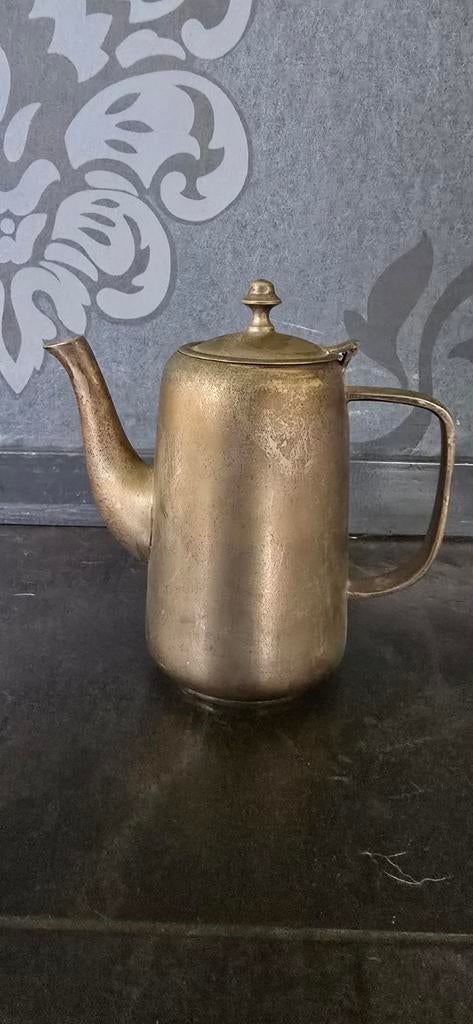 Vintage Theepot van Metaal, Antiek en Kunst, Ophalen