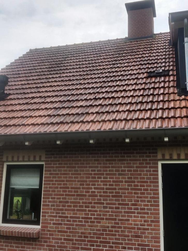 Dakpannen Muldenpannen rood en tuile du nord blauw, Doe-het-zelf en Verbouw, Dakpannen en Dakbedekking, Gebruikt, Dakpannen, Steen of Klei