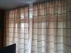 Gordijnen beige, Huis en Inrichting, Ophalen, Gebruikt, 200 cm of meer, Beige