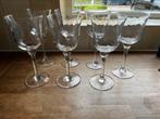 Wijnglazen, 7 stuks, Ophalen of Verzenden, Gebruikt, Overige typen