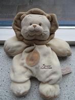 Leeuw merk Tiamo cremekleurig met bruin velours, Ophalen of Verzenden, Gebruikt, Overige typen