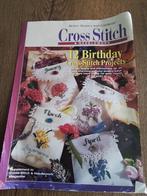 cross stitch 12 birthday projects, Hobby en Vrije tijd, Borduren en Borduurmachines, Ophalen of Verzenden, Zo goed als nieuw, Handborduren