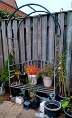 Rozenboog met zitbank, Tuin en Terras, Ophalen, Gebruikt