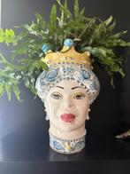 ambikha Home couture vaas , teste di moro vaas, Ophalen, Overige kleuren, Aardewerk of Porselein, Zo goed als nieuw