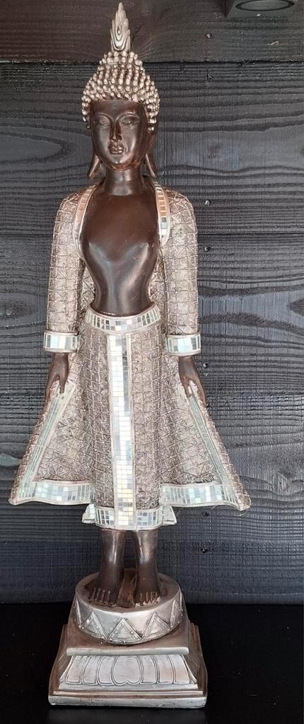 Grote Boeddha Beeld - Mozaïek Spiegeltjes, Huis en Inrichting, Woonaccessoires | Boeddhabeelden, Ophalen of Verzenden