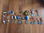 Lot medaille NBVLO KNBLO KLU, Verzamelen, Ophalen of Verzenden, Luchtmacht, Nederland, Lintje, Medaille of Wings