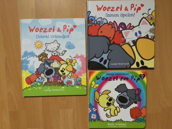 4 x woezel en pip., Boeken, Kinderboeken | Baby's en Peuters, Zo goed als nieuw, Ophalen of Verzenden
