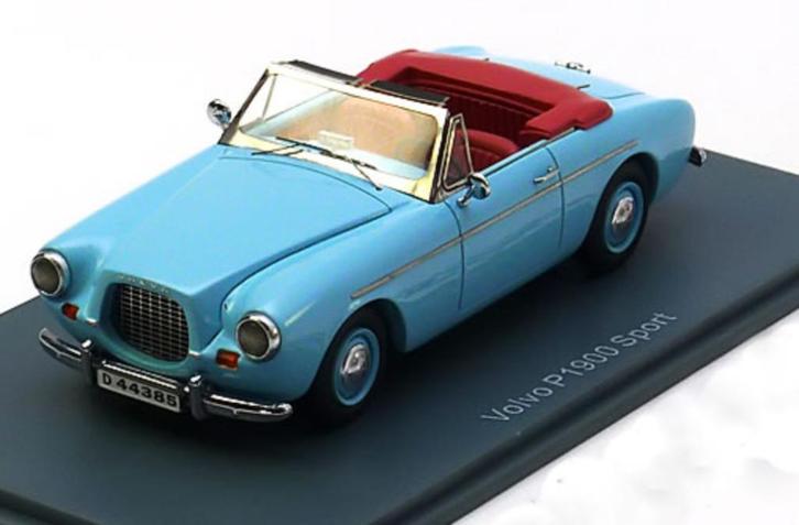 Neo . Volvo . P1900 lichtblauw model 1956, 1:43 in resin, Hobby en Vrije tijd, Modelauto's | 1:43, Nieuw, Auto, Overige merken